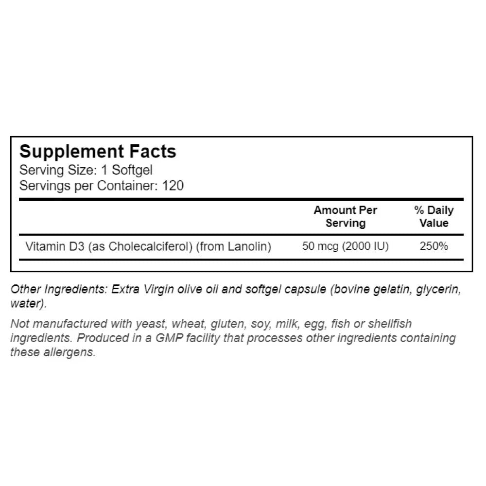 Zenyth Vitamina D3 + K2 MK-7