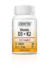 Zenyth Vitamina D3 + K2 MK-7